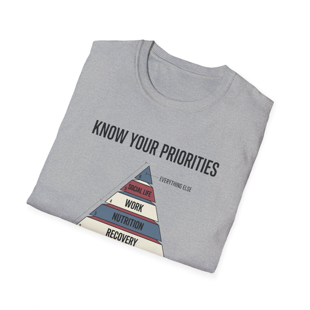 Know your priorities - Rest can be scheduled copy T-Shirt