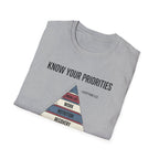 Know your priorities - Rest can be scheduled copy T-Shirt