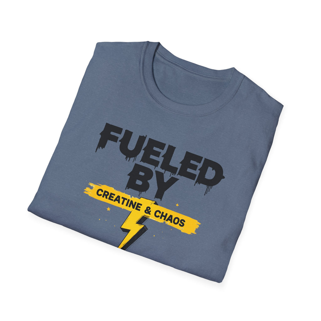 Fueled by Creatine & Chaos – Energetic Chaos Edition T-Shirt