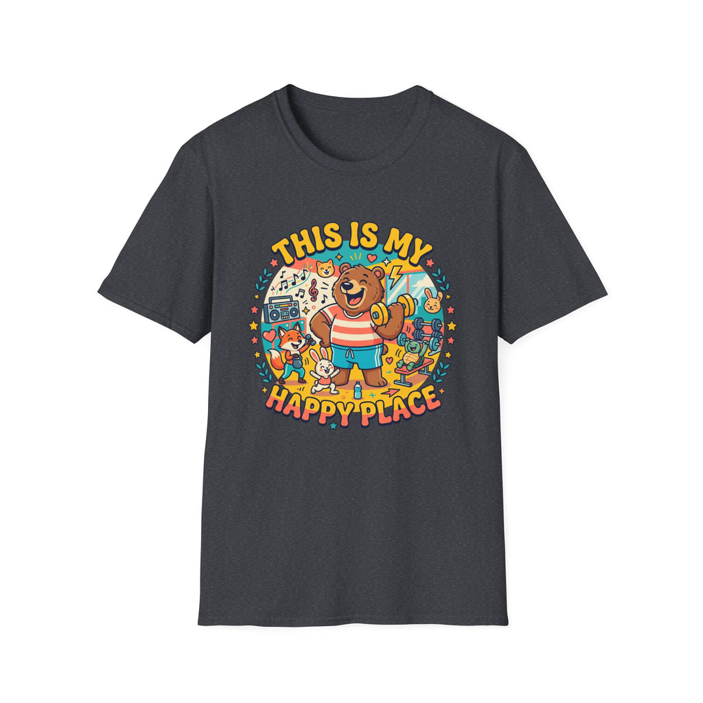 This is my happy place - Gym T-Shirt