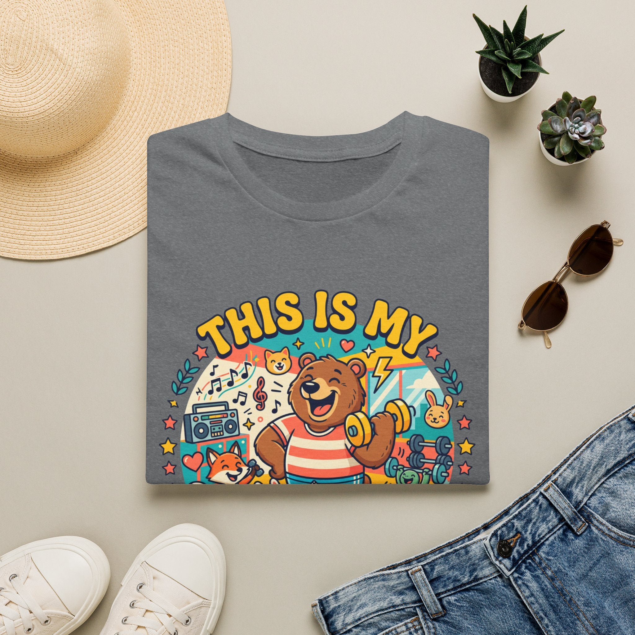 This is my happy place - Gym T-Shirt