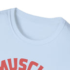 Muscle Over Math – Barbell Crunch Edition T-Shirt