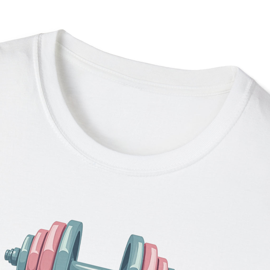 Lift Heavy, Stress Less – Barbell Bliss Edition T-Shirt