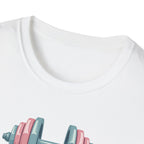 Lift Heavy, Stress Less – Barbell Bliss Edition T-Shirt
