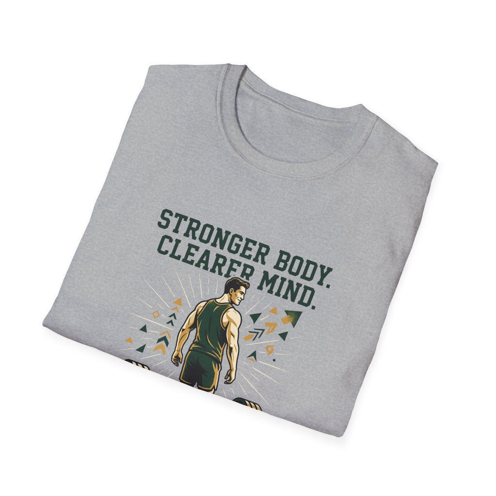 Stronger body. Clearer mind T-Shirt