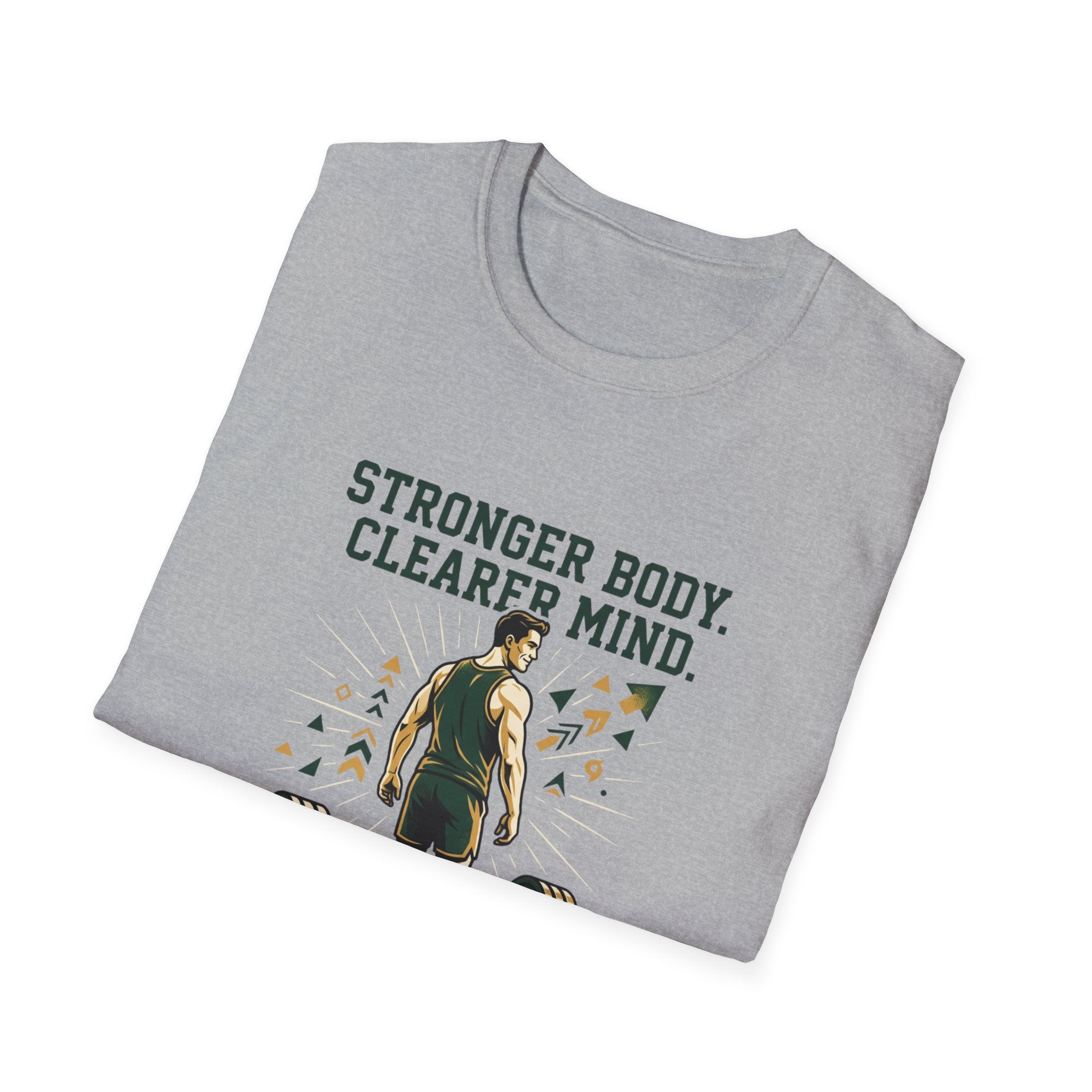 Stronger body. Clearer mind T-Shirt