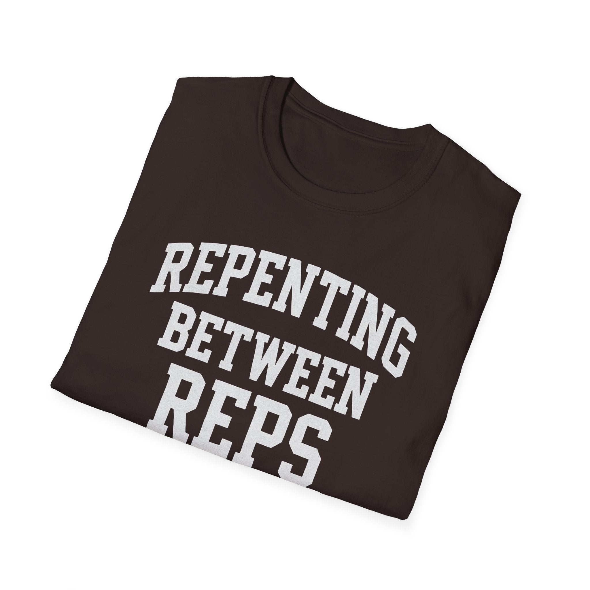 Repenting Between Reps – Bold Faith & Fitness  Tshirt