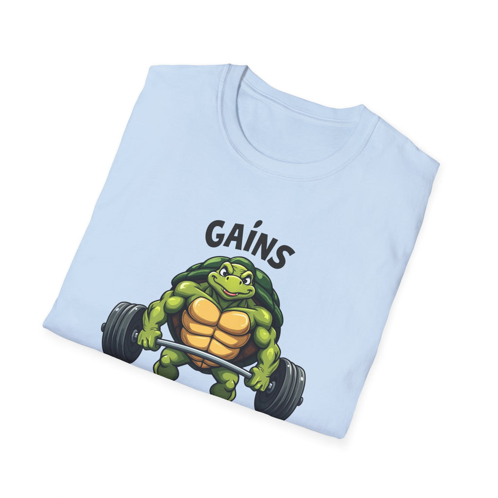 Slow and Steady Gains – Deadlift Edition T-Shirt