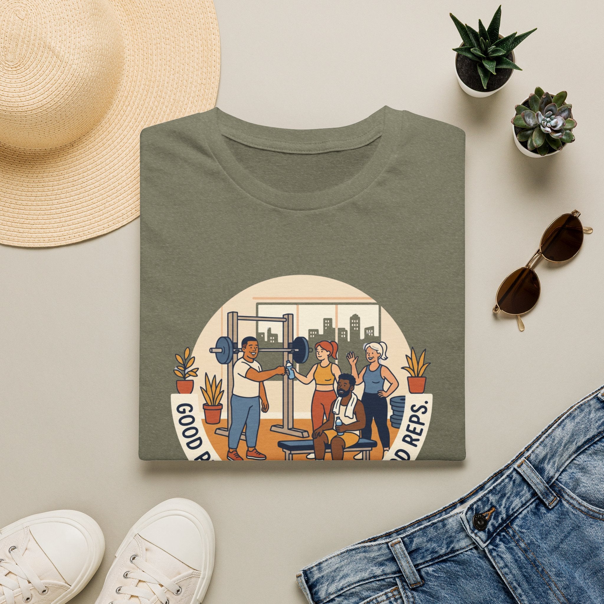 Good people. Good energy. Good reps T-Shirt