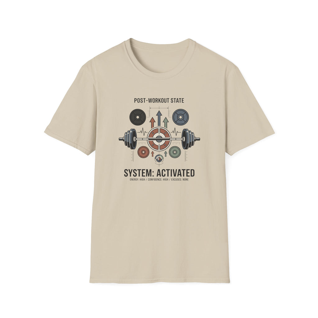 Post workout state - System activated T-Shirt
