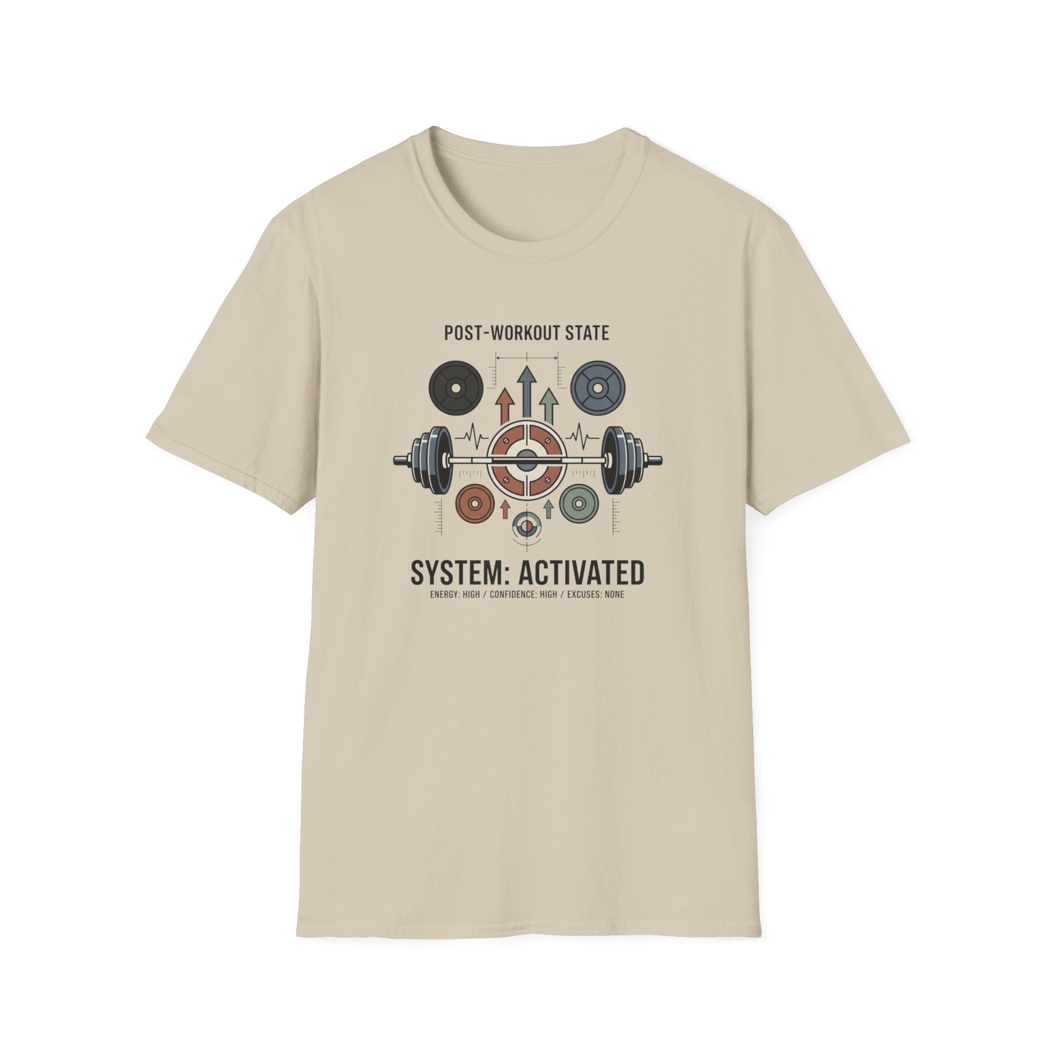 Post workout state - System activated T-Shirt