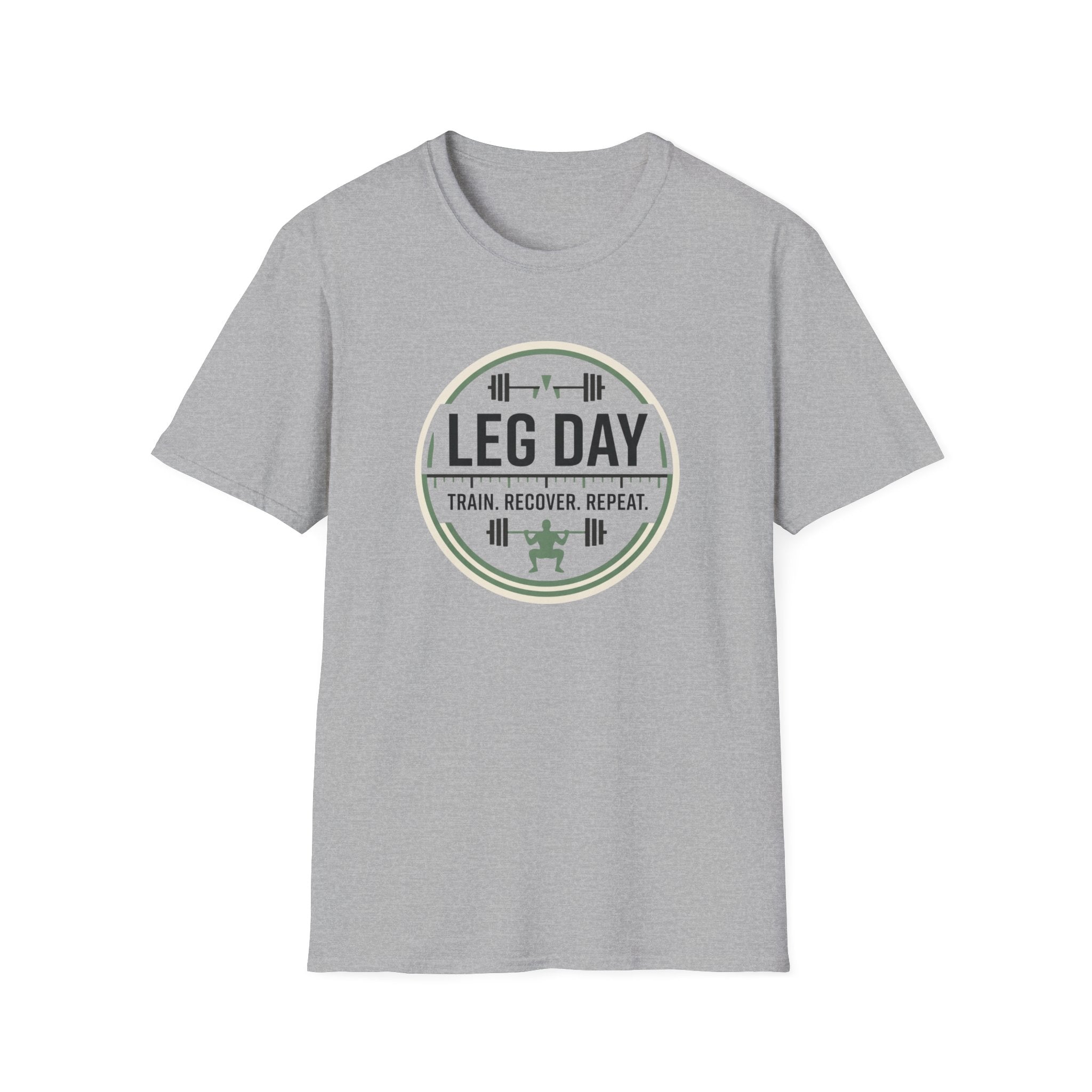 Leg day - Train. Recover. Repeat T-Shirt
