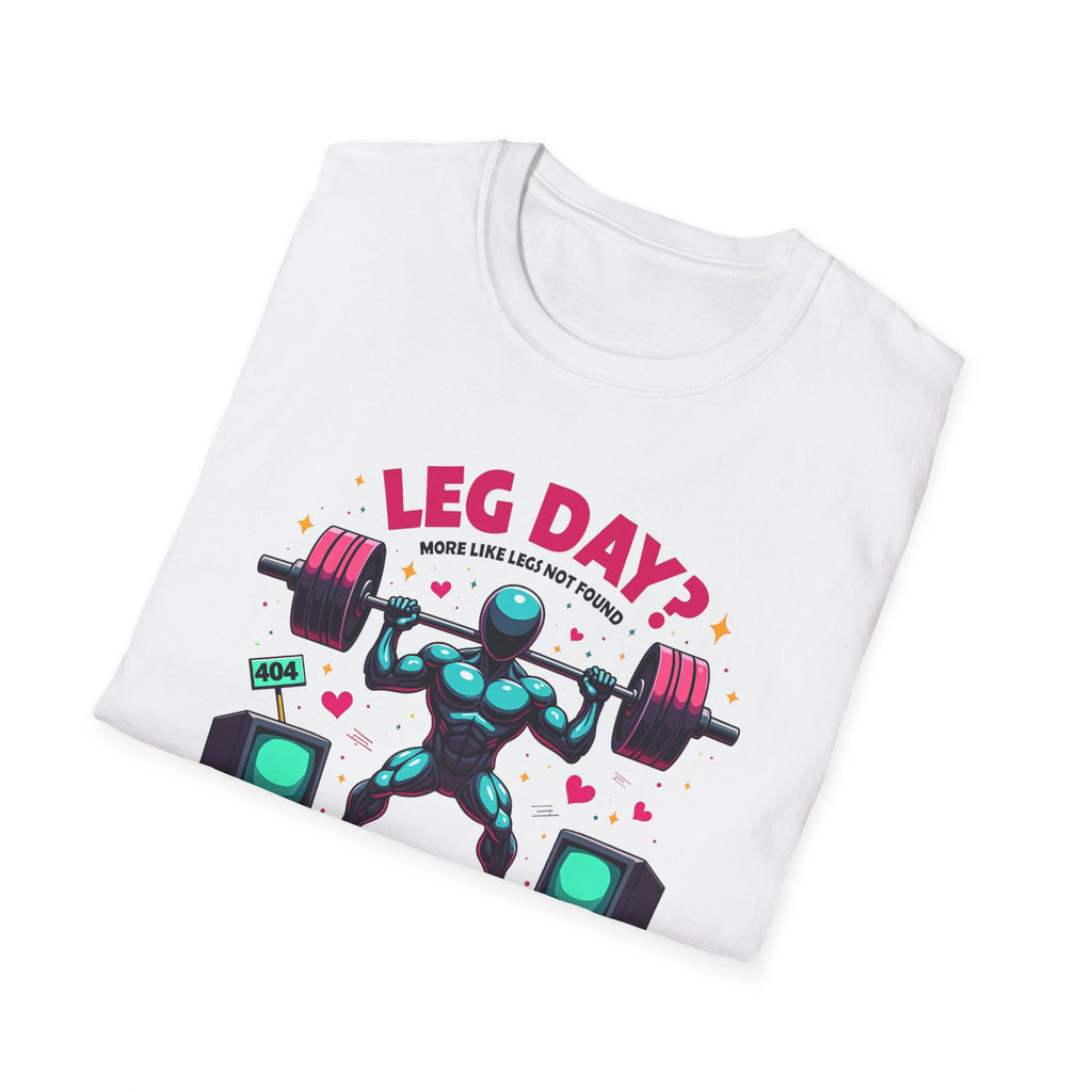 Leg Day? 404 Gains Not Found T-Shirt