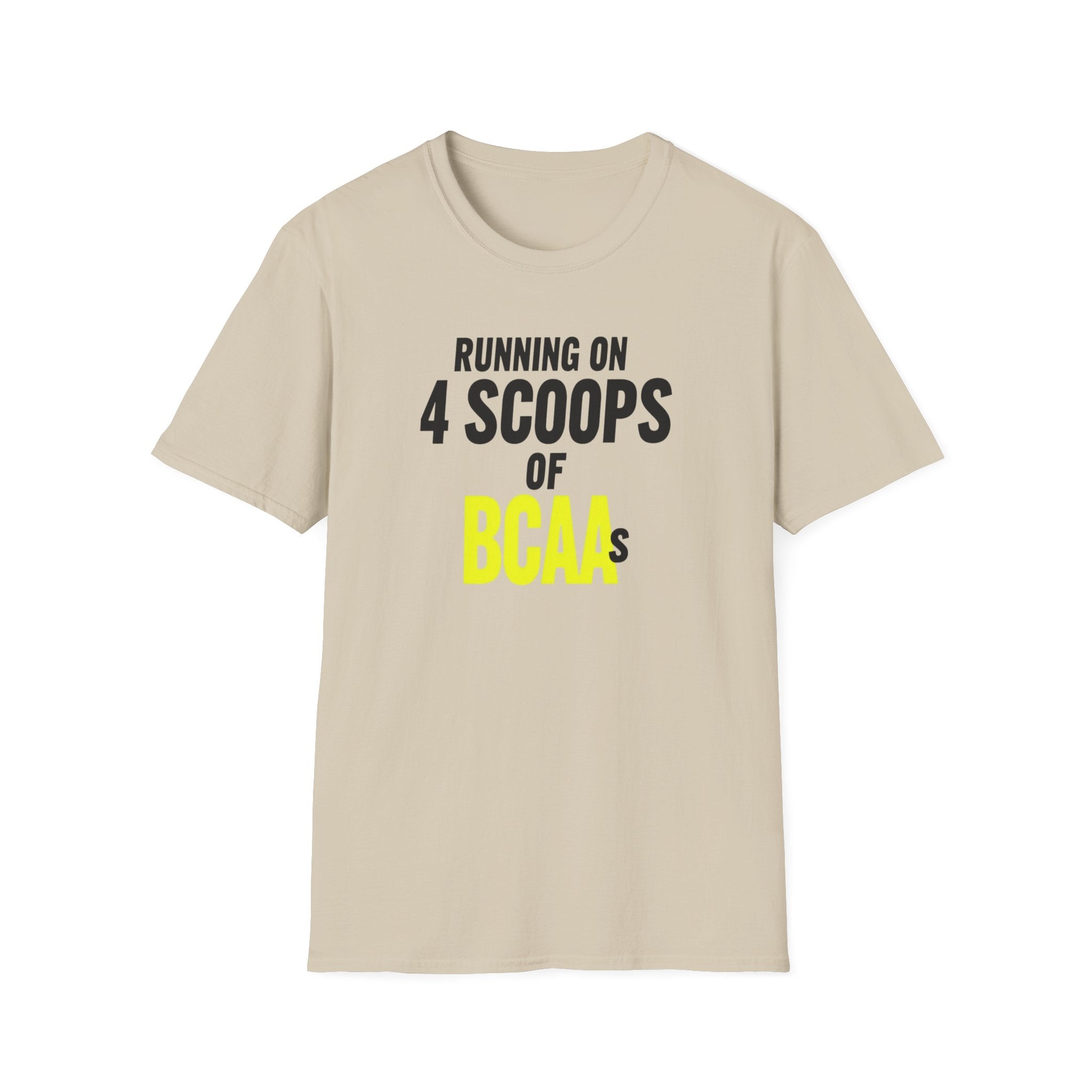 Running on 4 Scoops of BCAAs T-Shirt