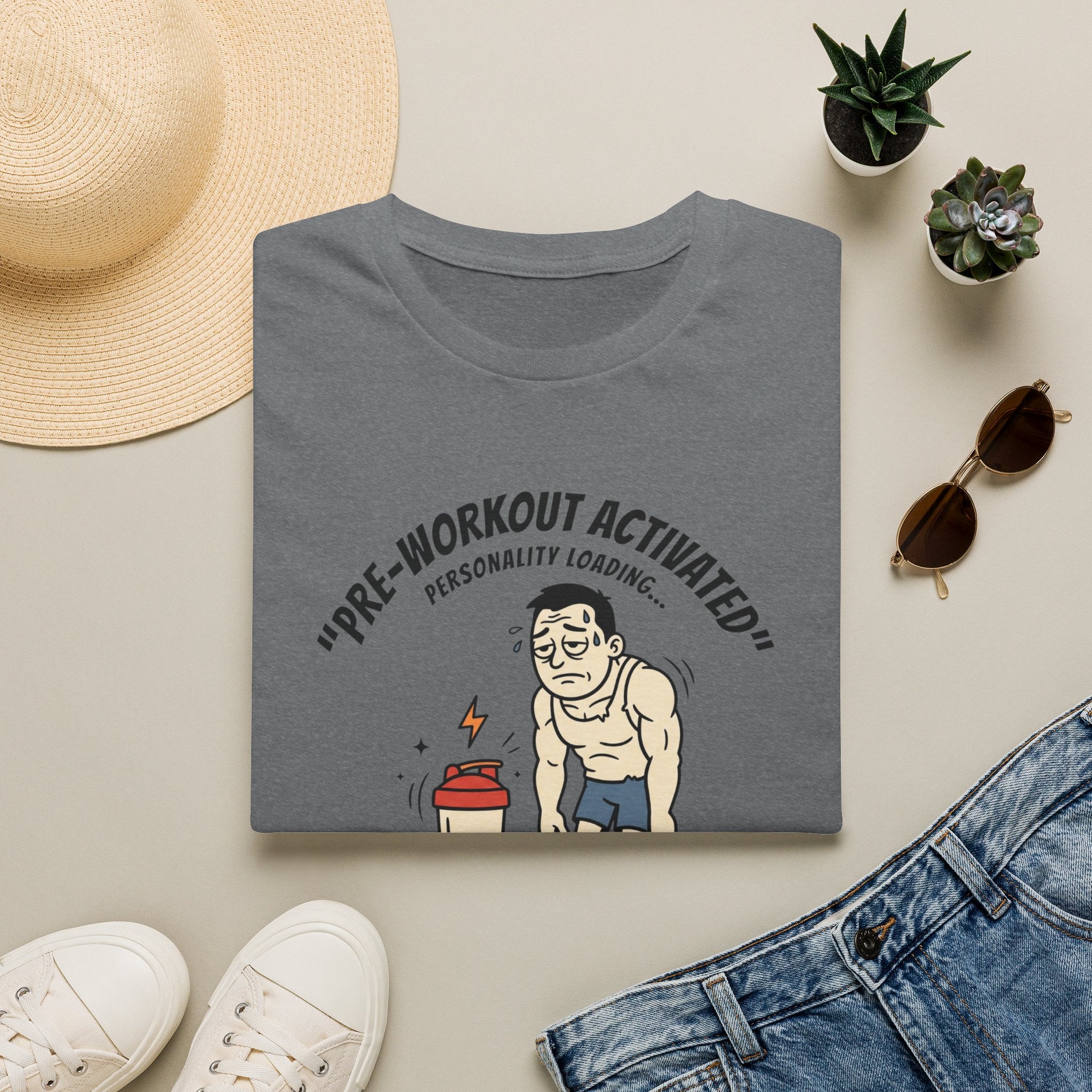 Pre Workout activated- Personality Loading T-Shirt