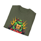 Hard-Shelled Gains – Turtle Power Edition T-Shirt