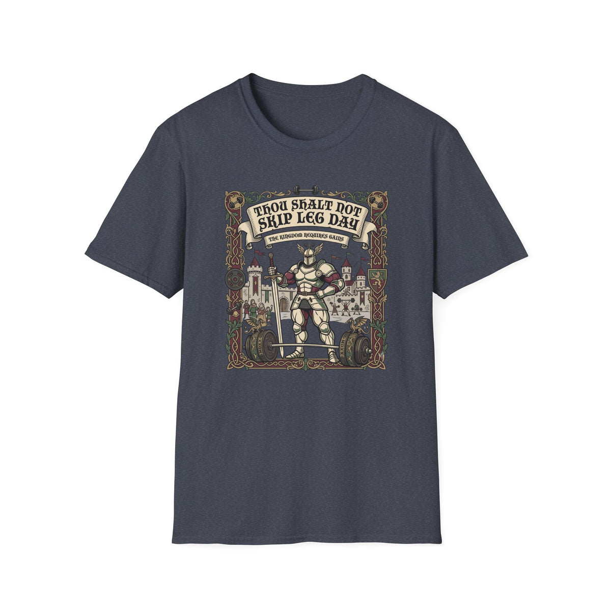 Thou Shalt not skip leg day T-Shirt
