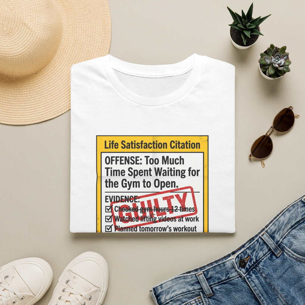 Guilty - Day not started without gym T-Shirt