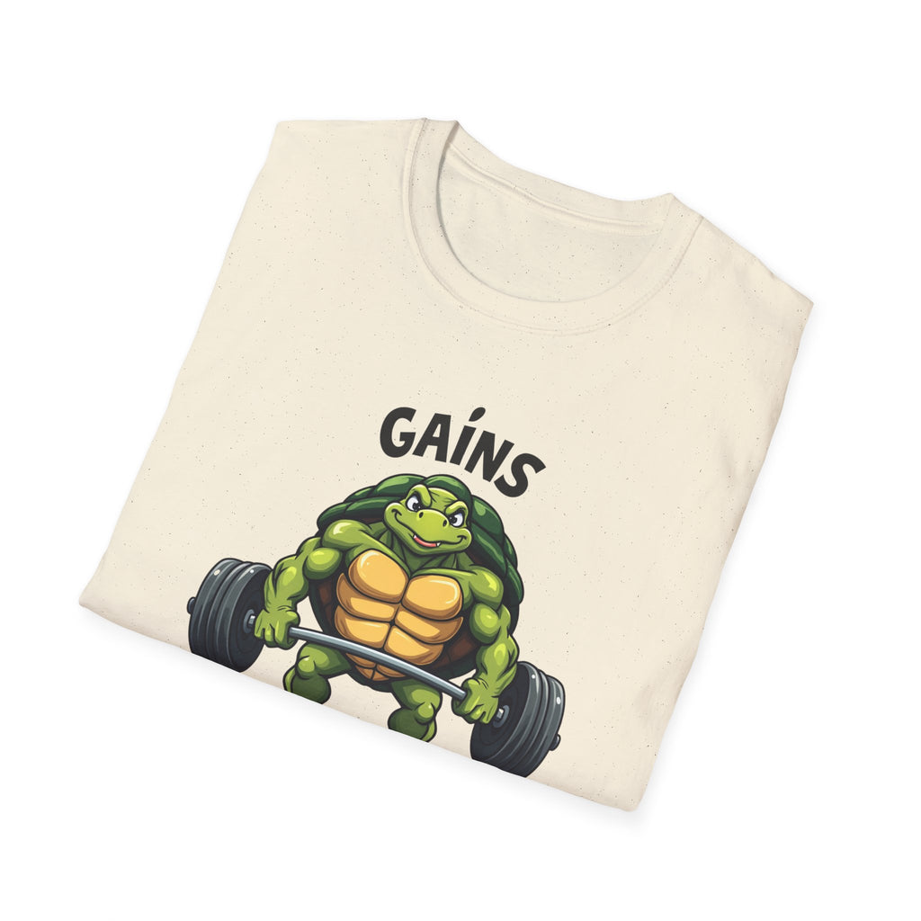 Slow and Steady Gains – Deadlift Edition T-Shirt