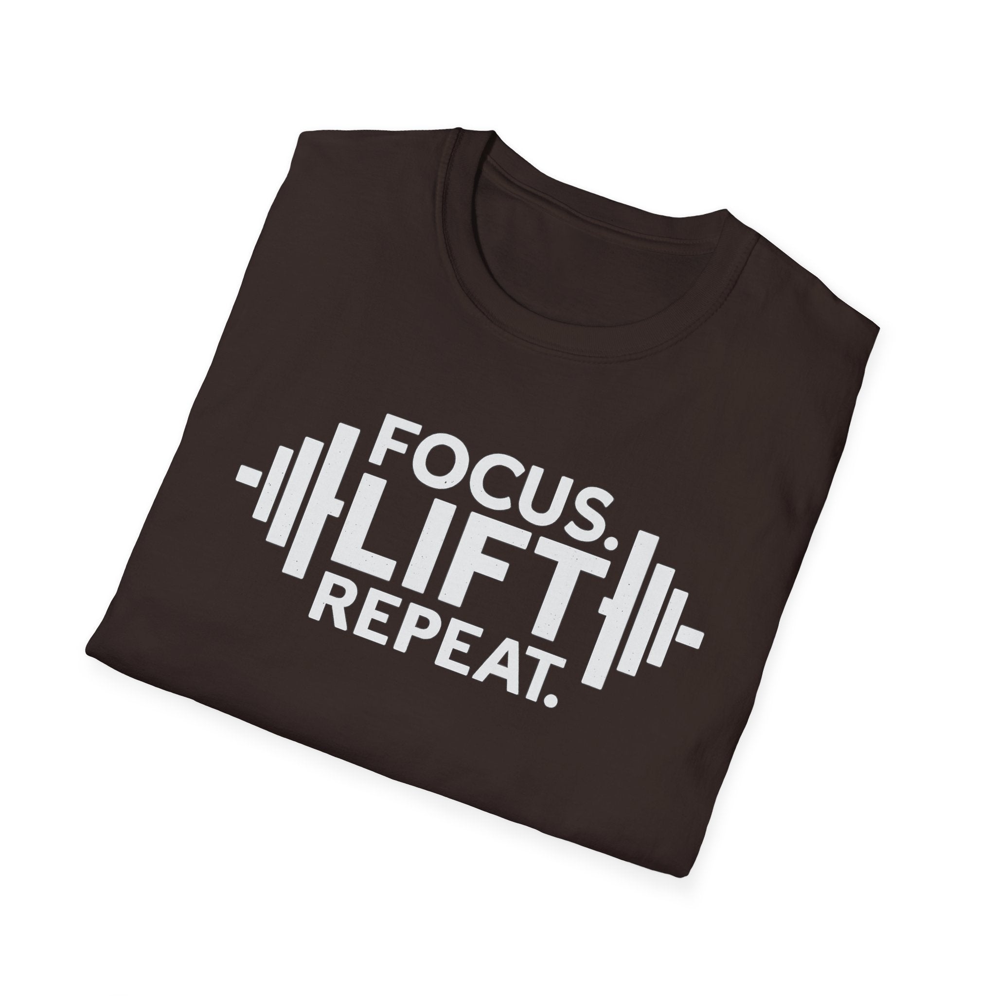 Lift Strong – Focus. Lift. Repeat. T-Shirt