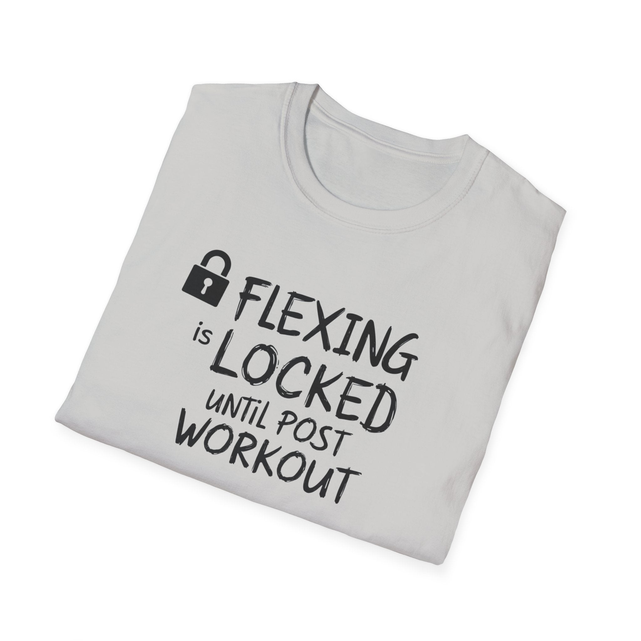 Flexing Locked – Post-Pump Protocol T-Shirt