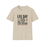 Leg day - Please maintain a safe distance T-Shirt