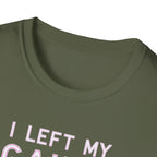 I Left My Gains for This? – Neon Gym Life T-Shirt