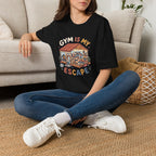Gym is my escape - Warm T-Shirt