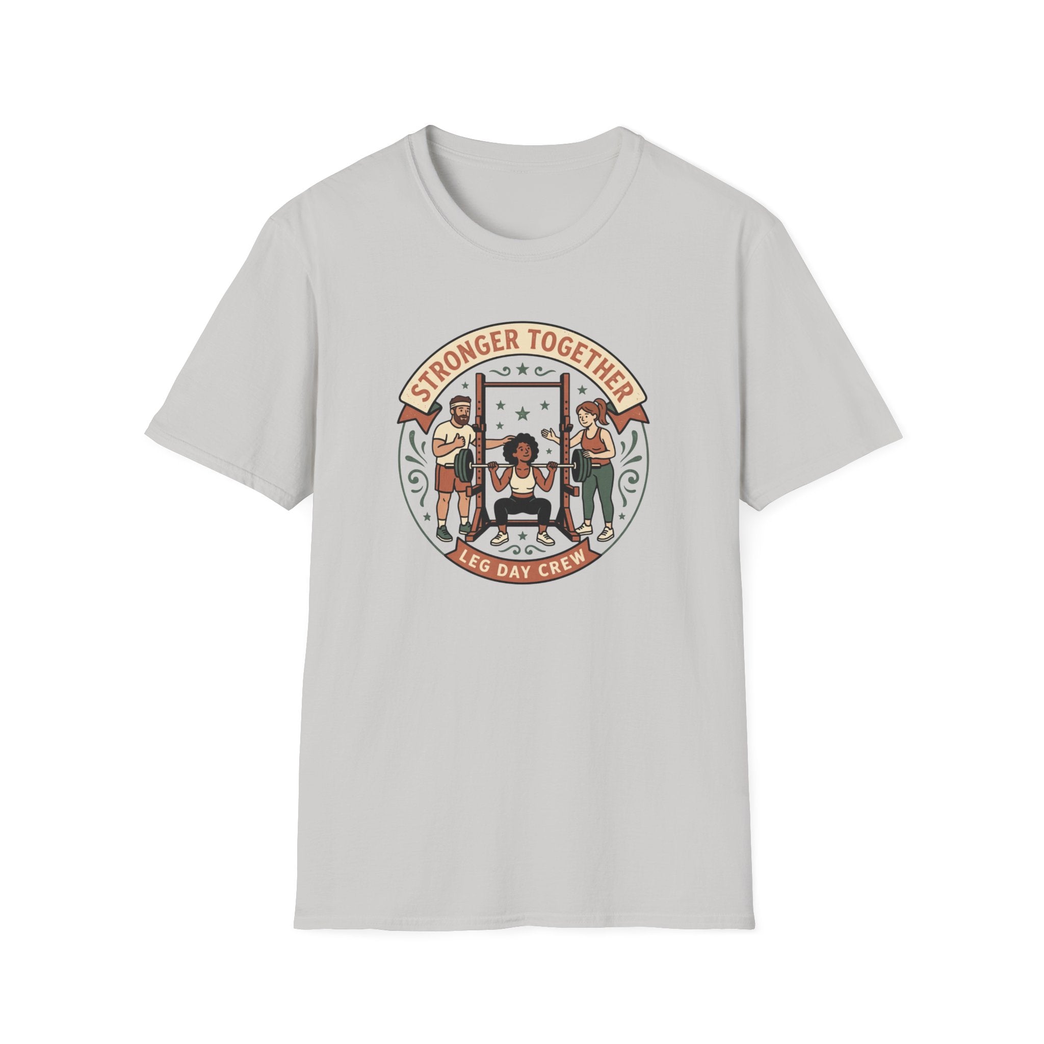 Stronger together, leg day crew T-Shirt