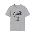 I Left My Gains for This? – Protein Shaker Regret T-Shirt