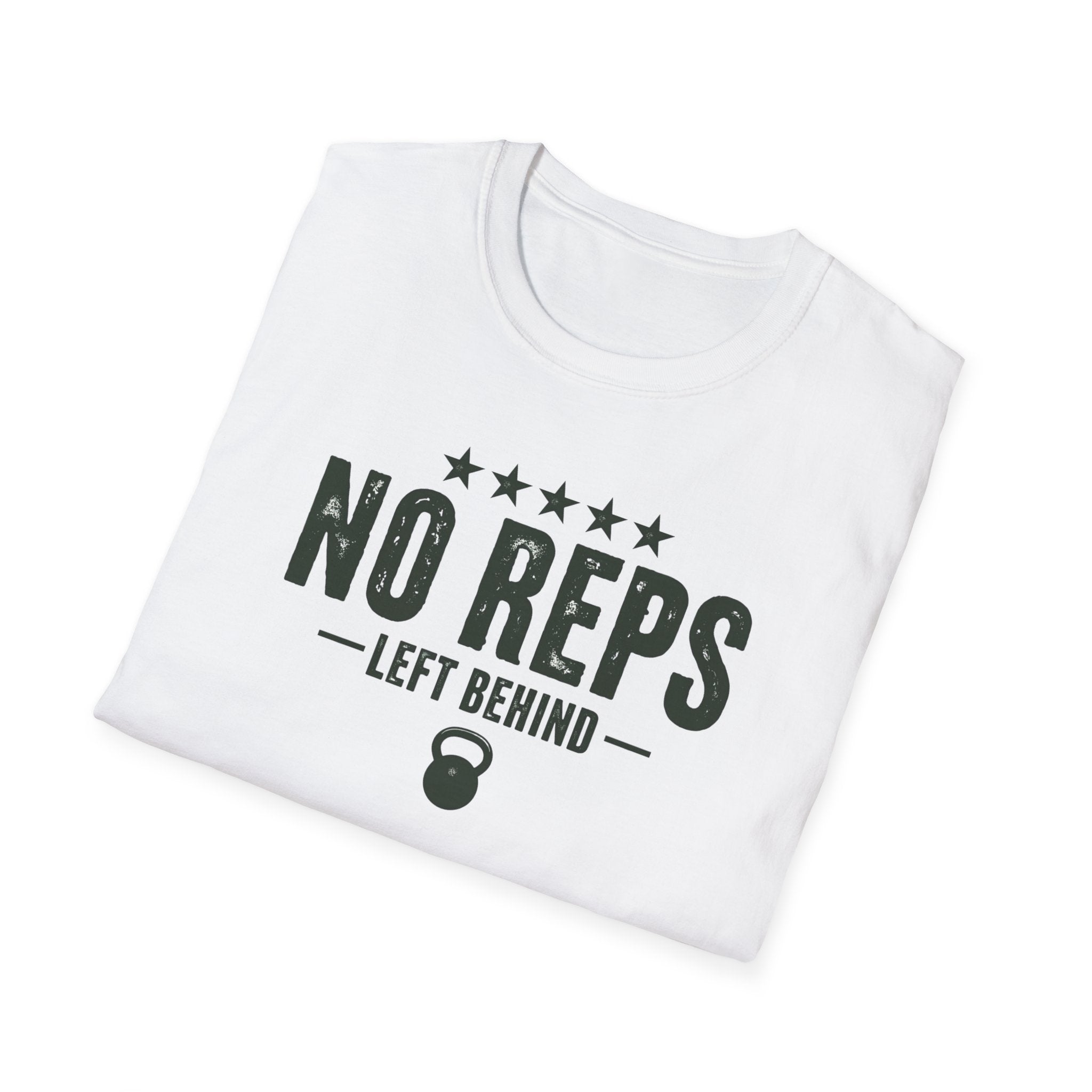 No Reps Left Behind – Kettlebell Grind T-Shirt