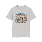 Body clock expects barbell T-Shirt