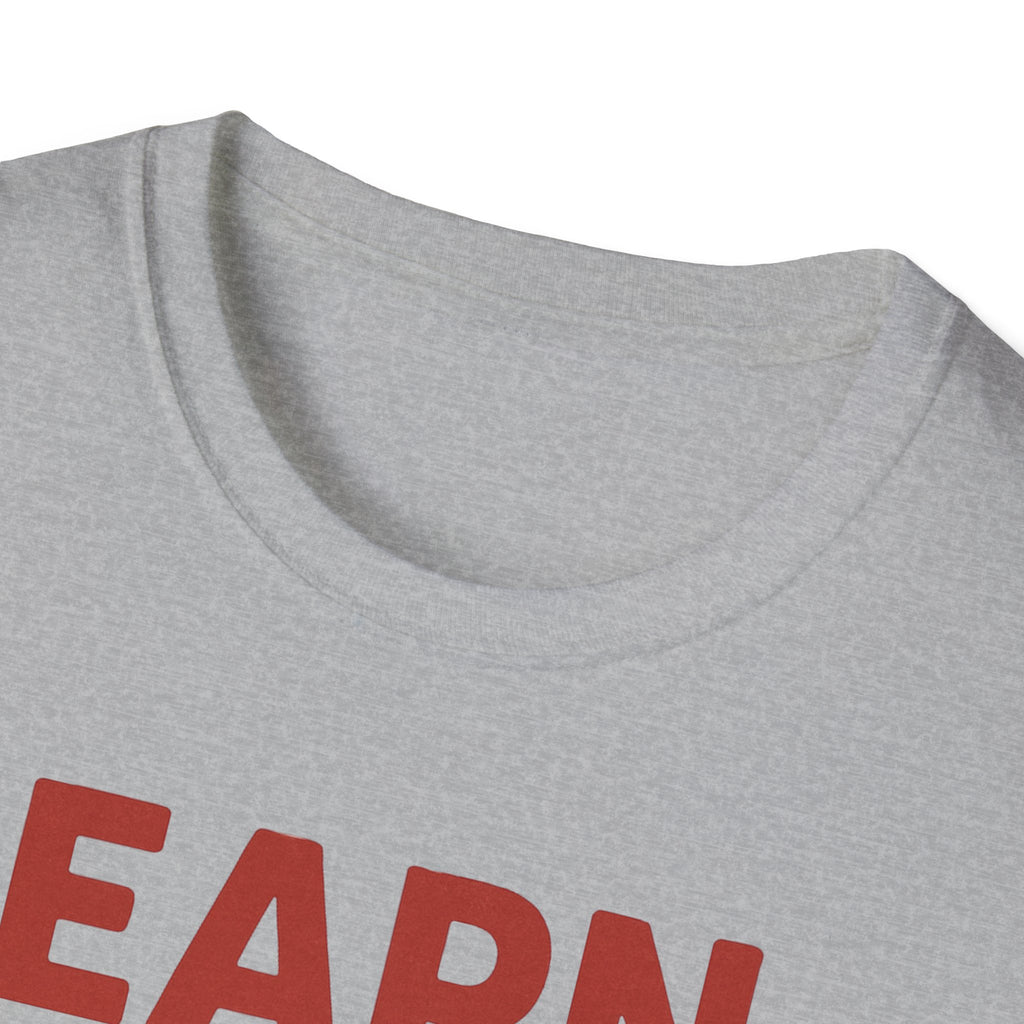 Earn Reps, Own Results – Bold Vintage Typography T-Shirt