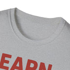 Earn Reps, Own Results – Bold Vintage Typography T-Shirt
