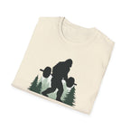 Forest Beast Mode – Bigfoot Barbell Edition T-Shirt