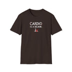 Cardio Is a Scam typo T-Shirt