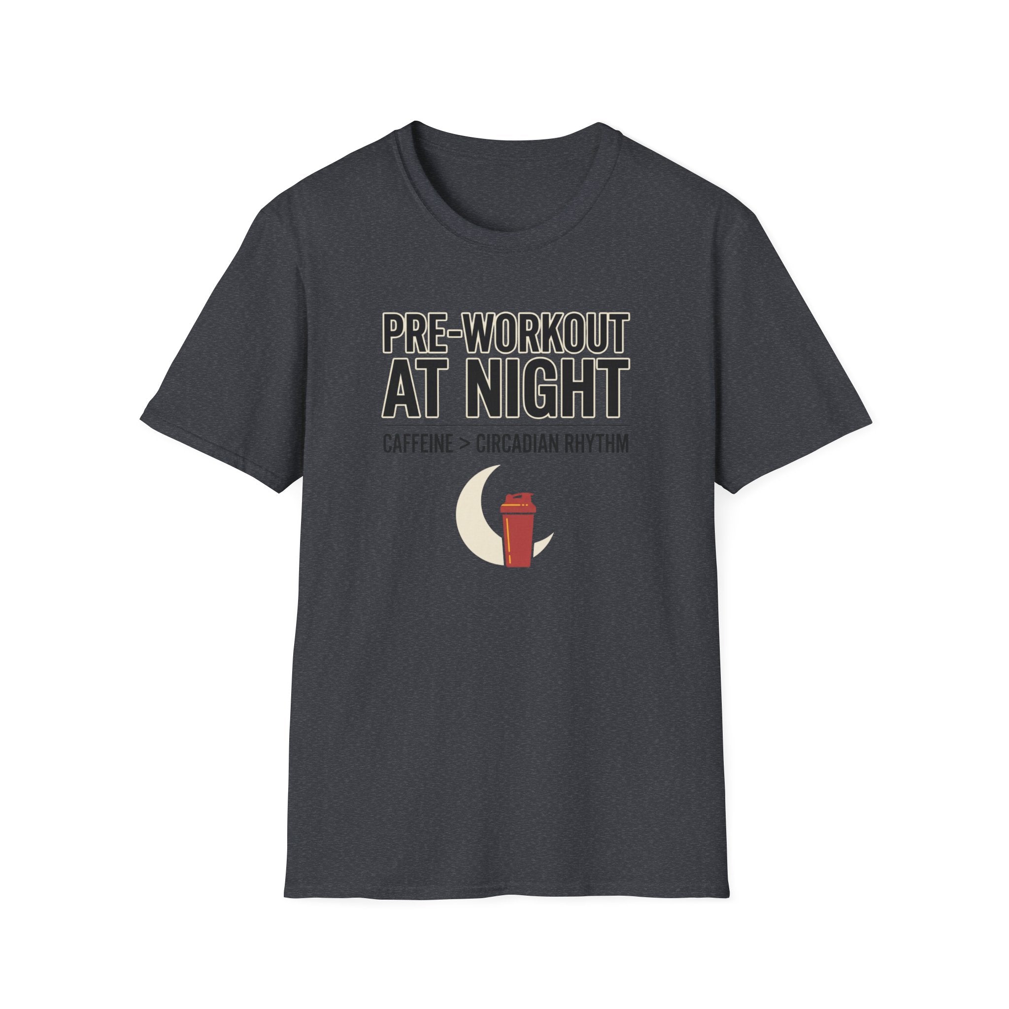 Pre at night - Caffeine > Circadian Rythm T-Shirt