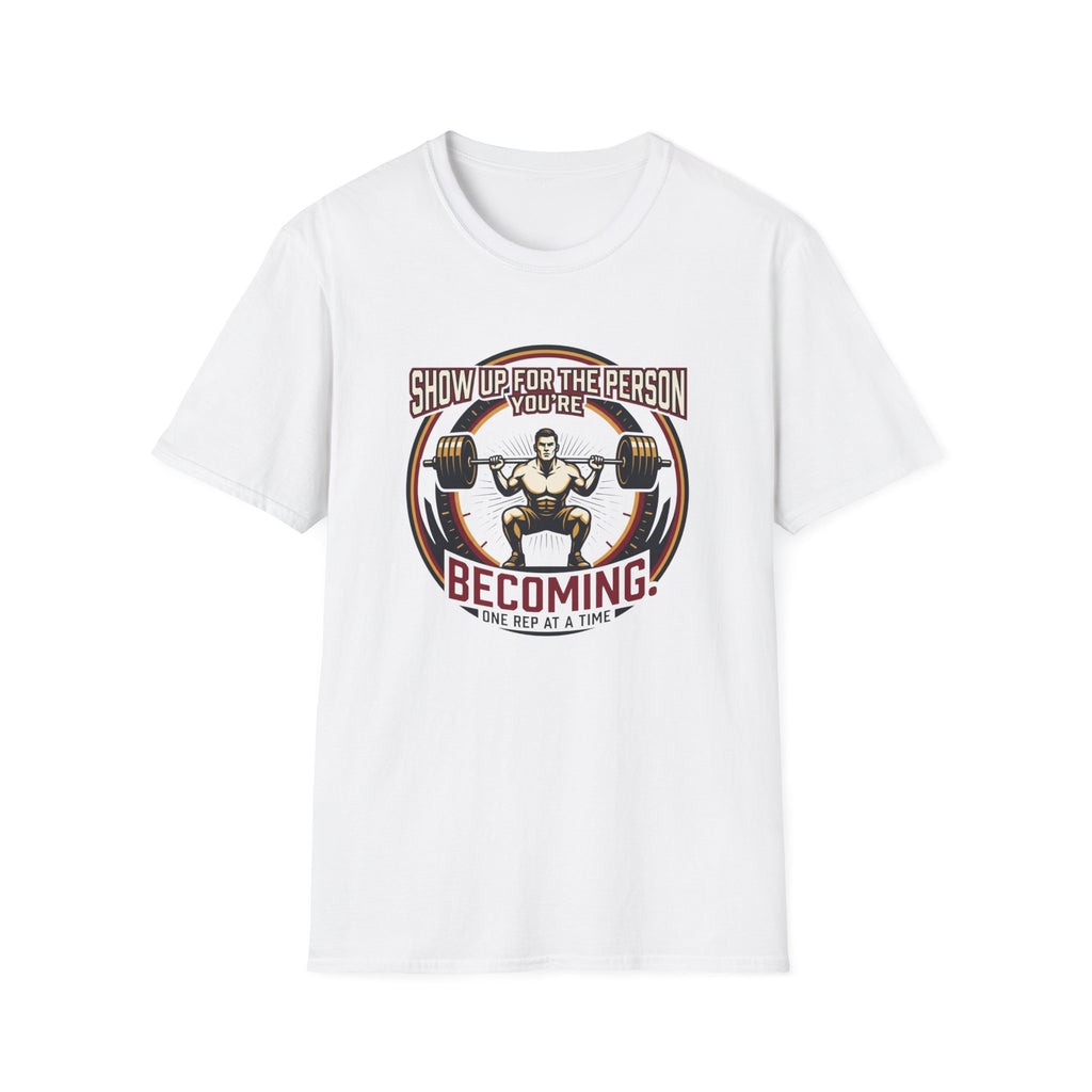 Show up for the person you are becoming T-Shirt