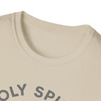 Holy Spirit. Heavy Weights. – Crossed Barbells Emblem Tshirt