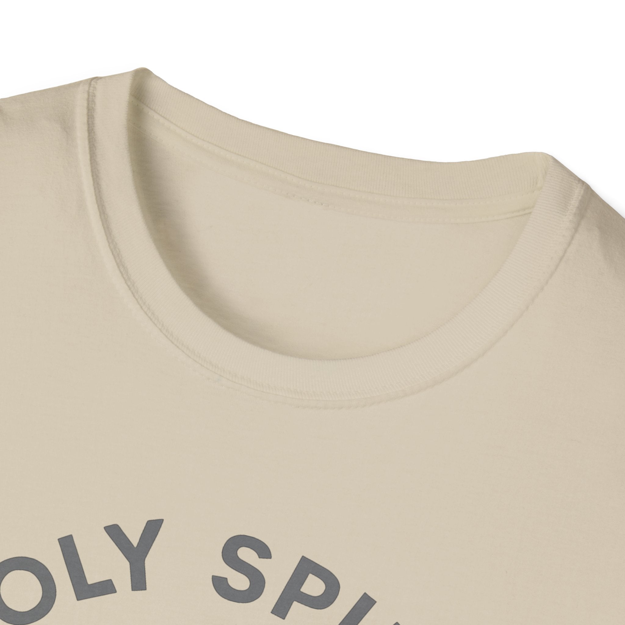 Holy Spirit. Heavy Weights. – Crossed Barbells Emblem Tshirt