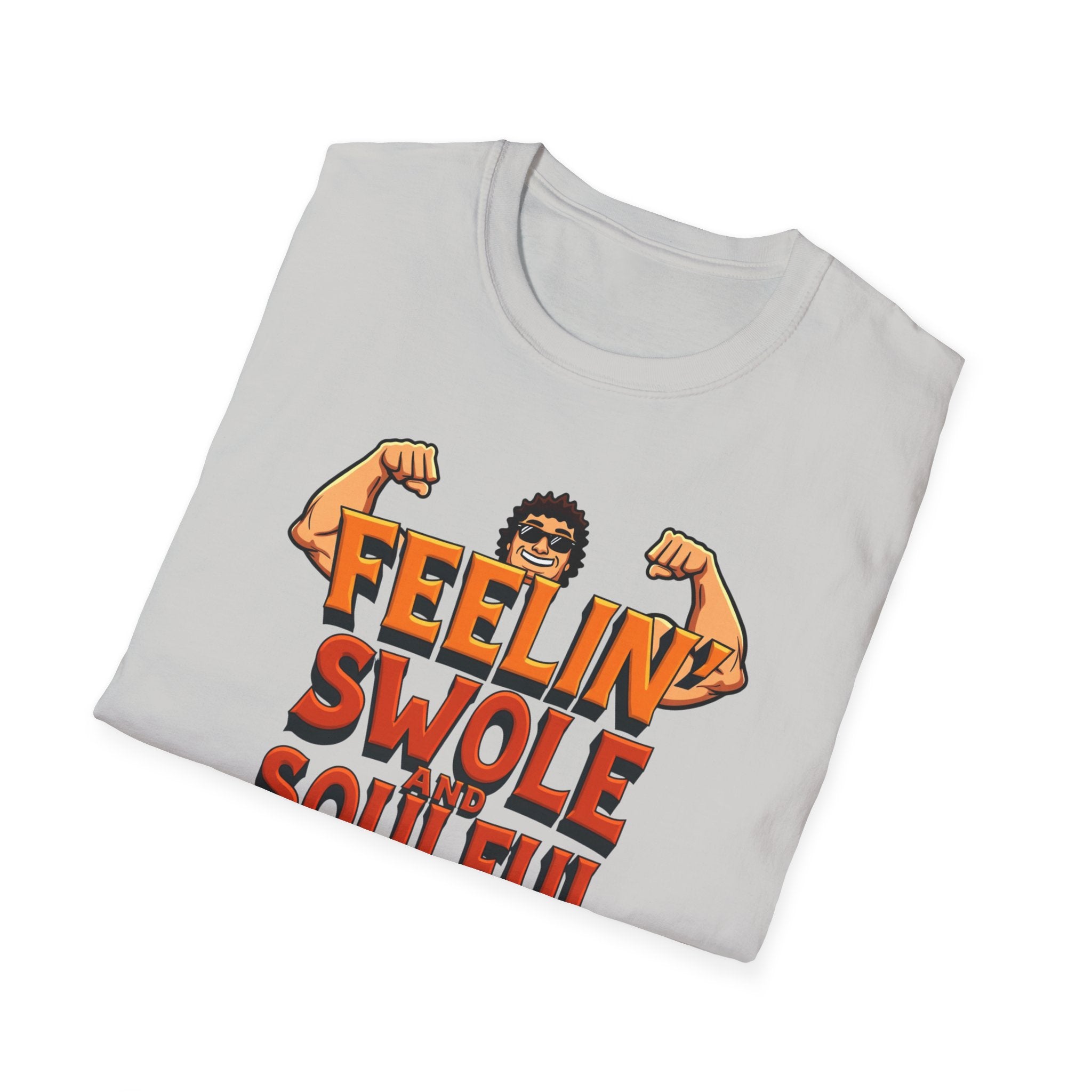Feelin’ Swole and Soulful – Classic Pump Edition T-Shirt