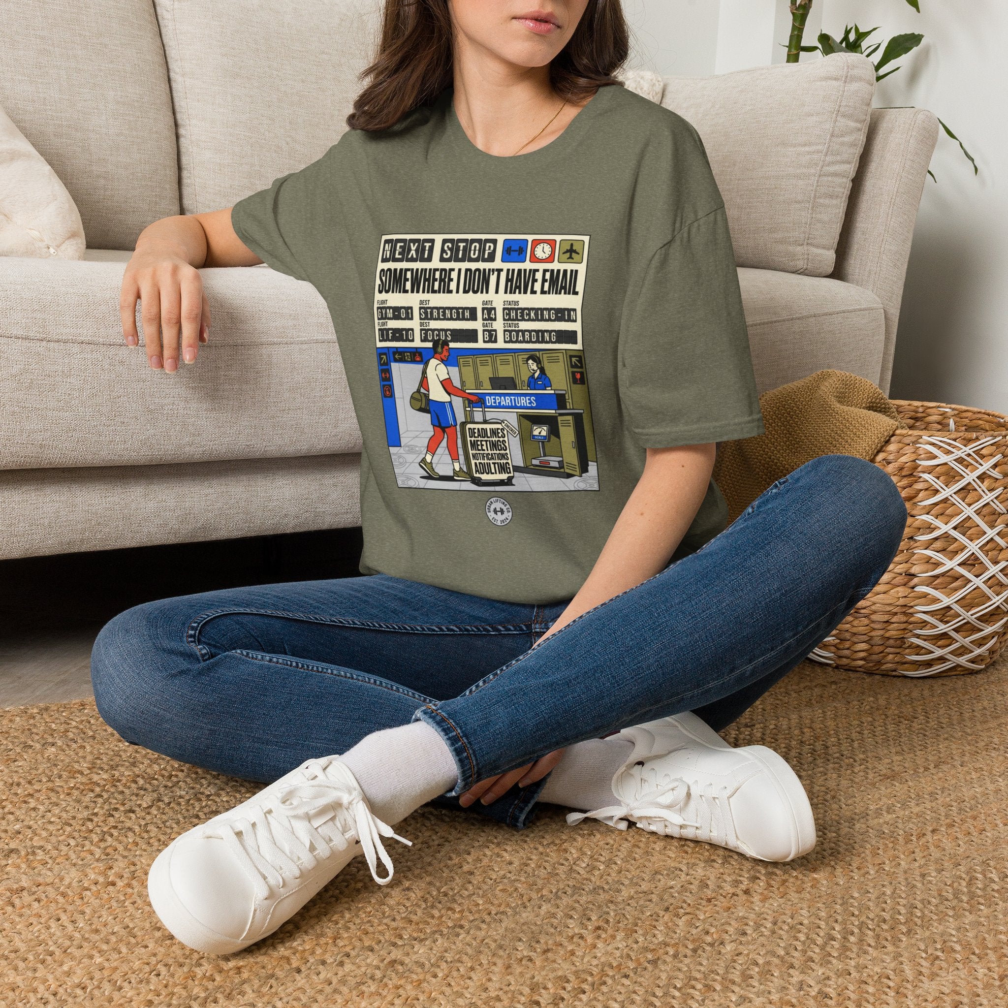 Next stop, somewhere I don't have email T-Shirt