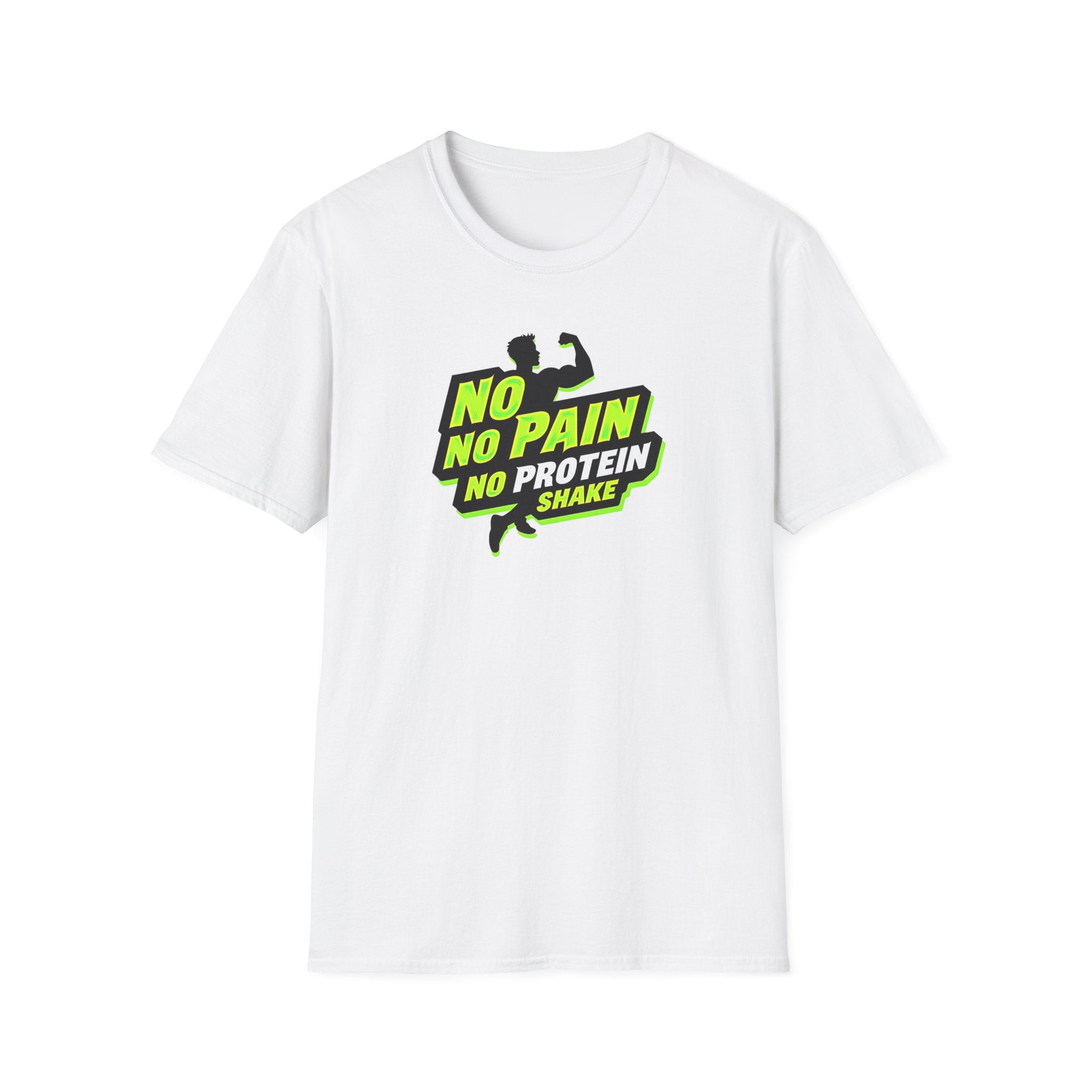 No Pain, No Protein Shake funny T-Shirt