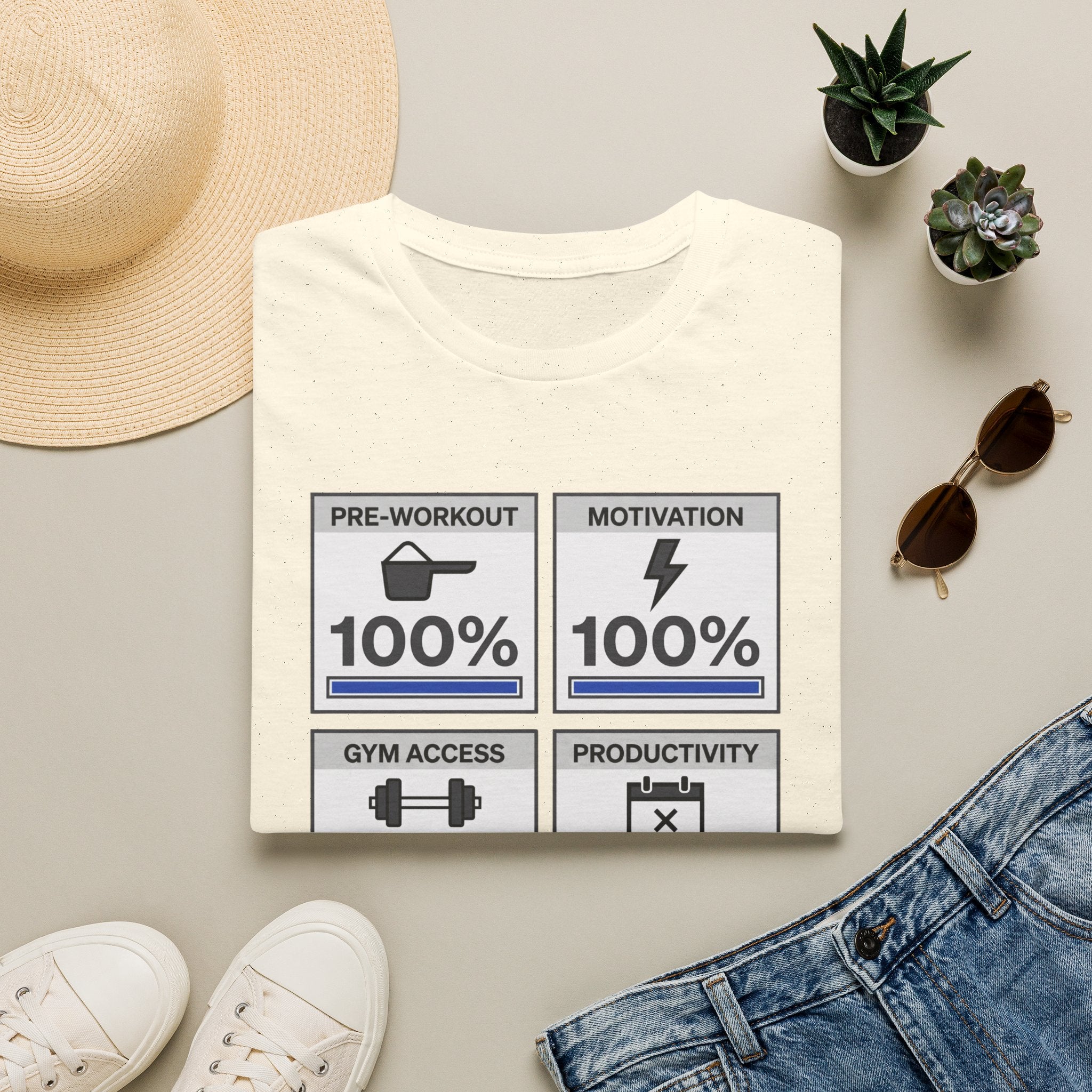 Pre workout taken - Corporate style T-Shirt