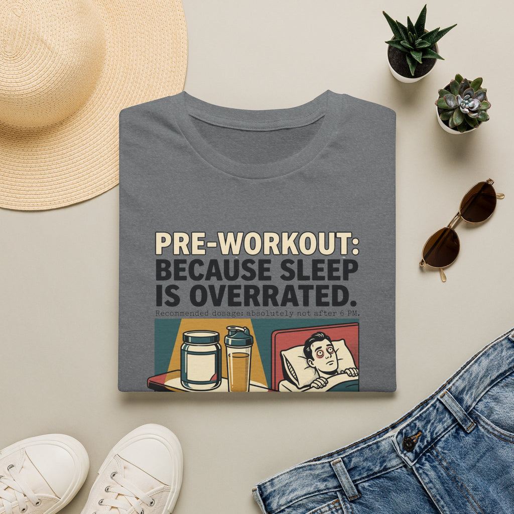 Pre Workout - Because sleep is overrated T-Shirt