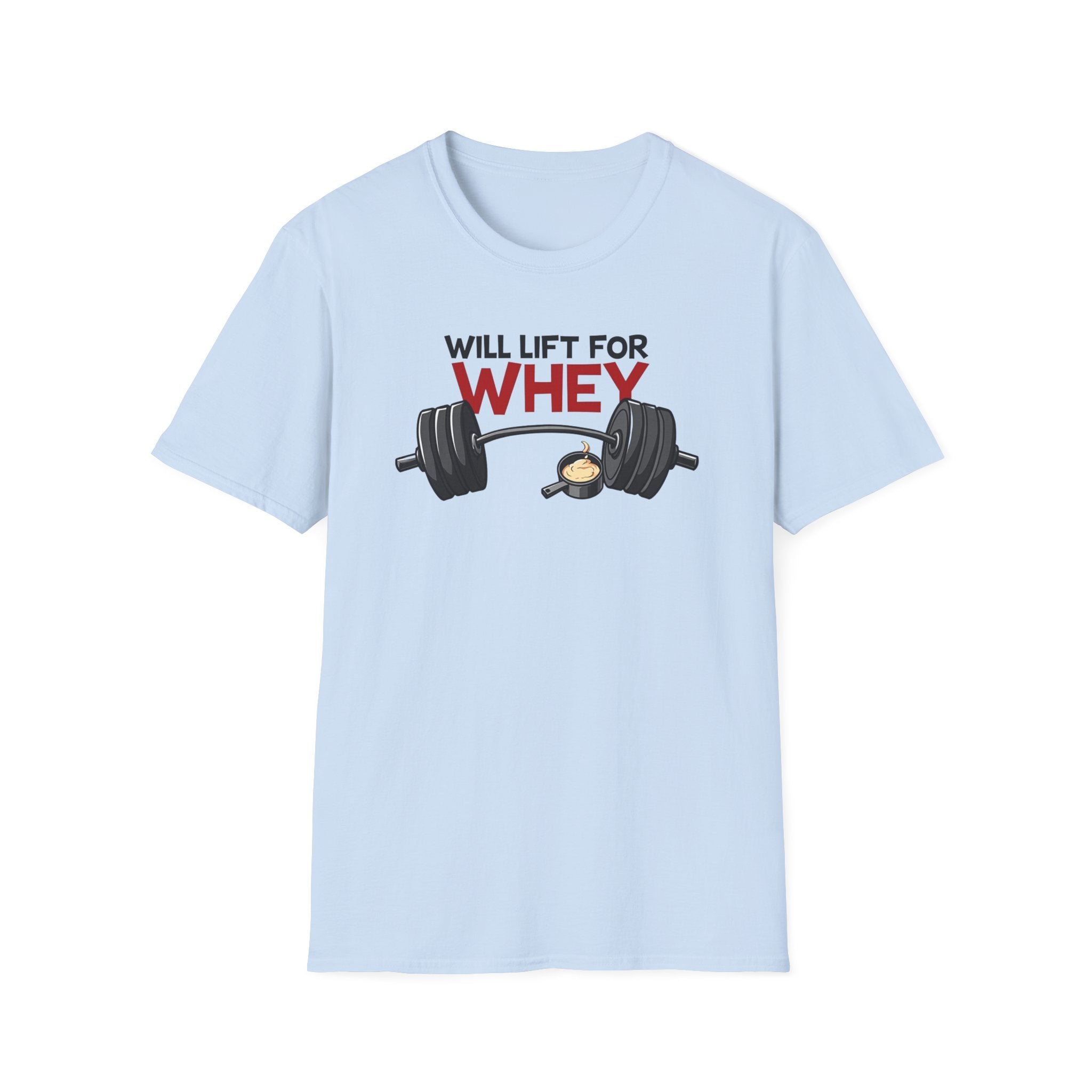 Will Lift for Whey – Scoop Edition T-Shirt