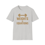 Weights > Equations – Glow Mode Edition T-Shirt