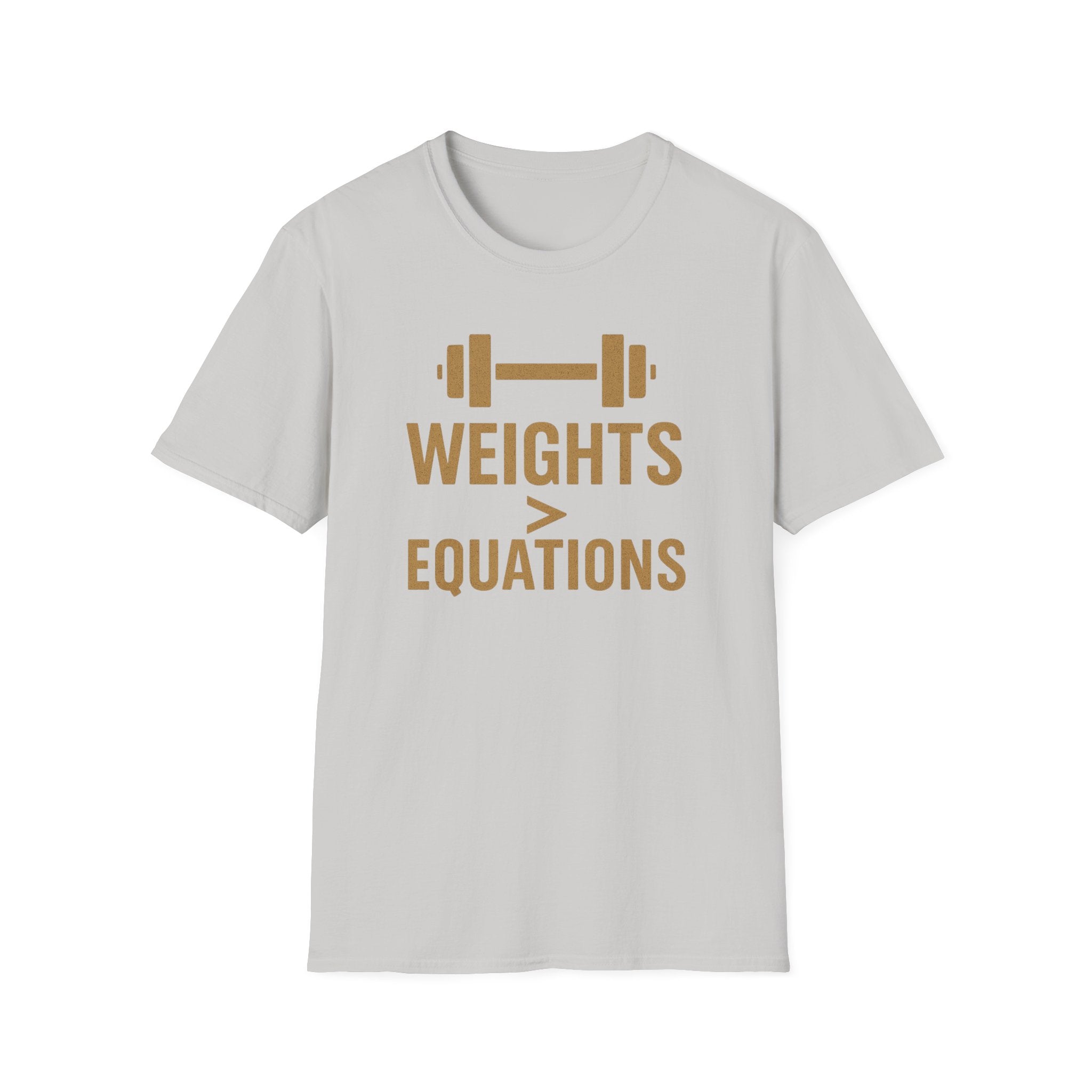 Weights > Equations – Glow Mode Edition T-Shirt