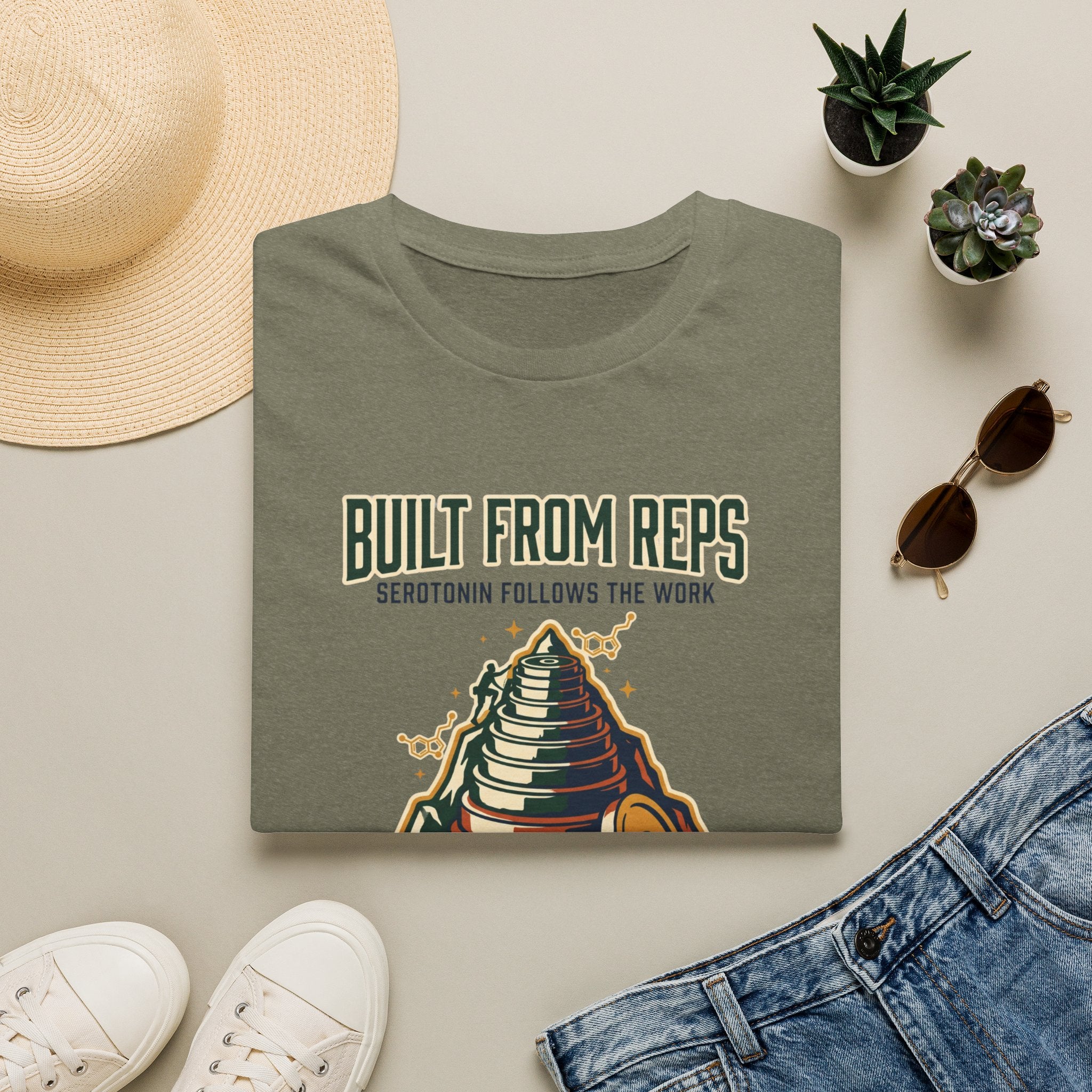 Built from Reps - Serotonin T-Shirt