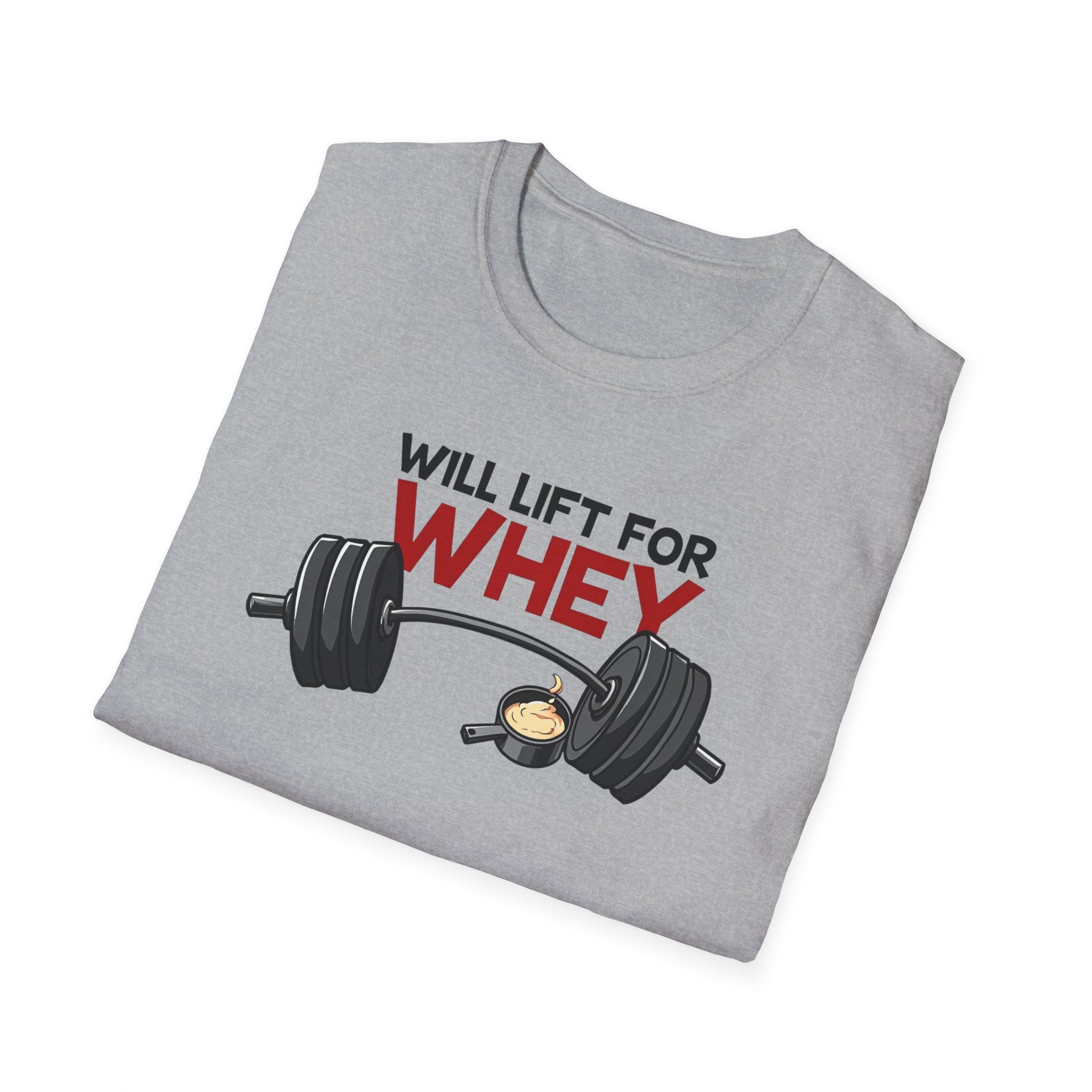 Will Lift for Whey – Scoop Edition T-Shirt